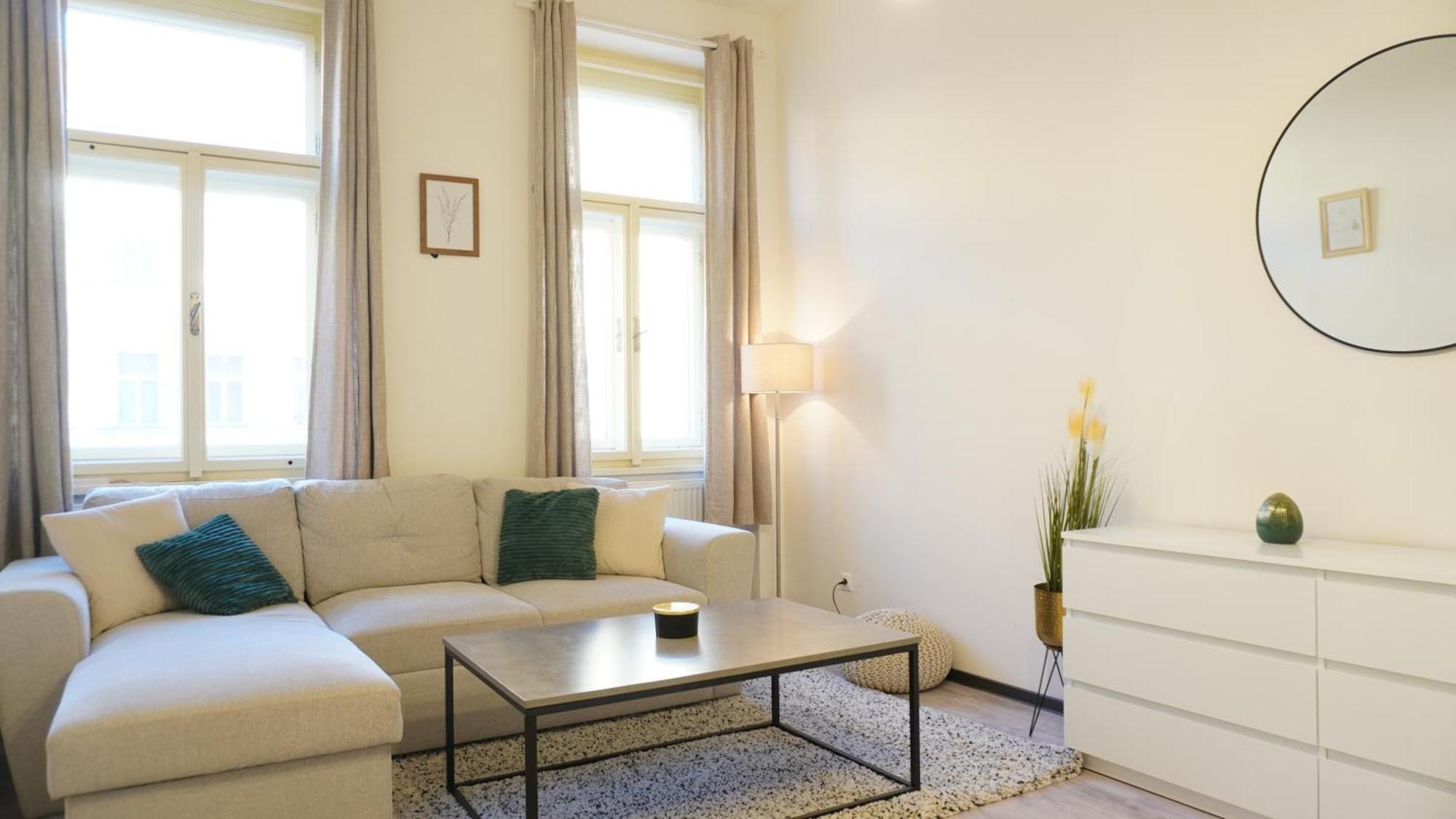 Appartement Flat With Balcony And Garage Prague